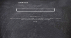 Desktop Screenshot of cromestore.com